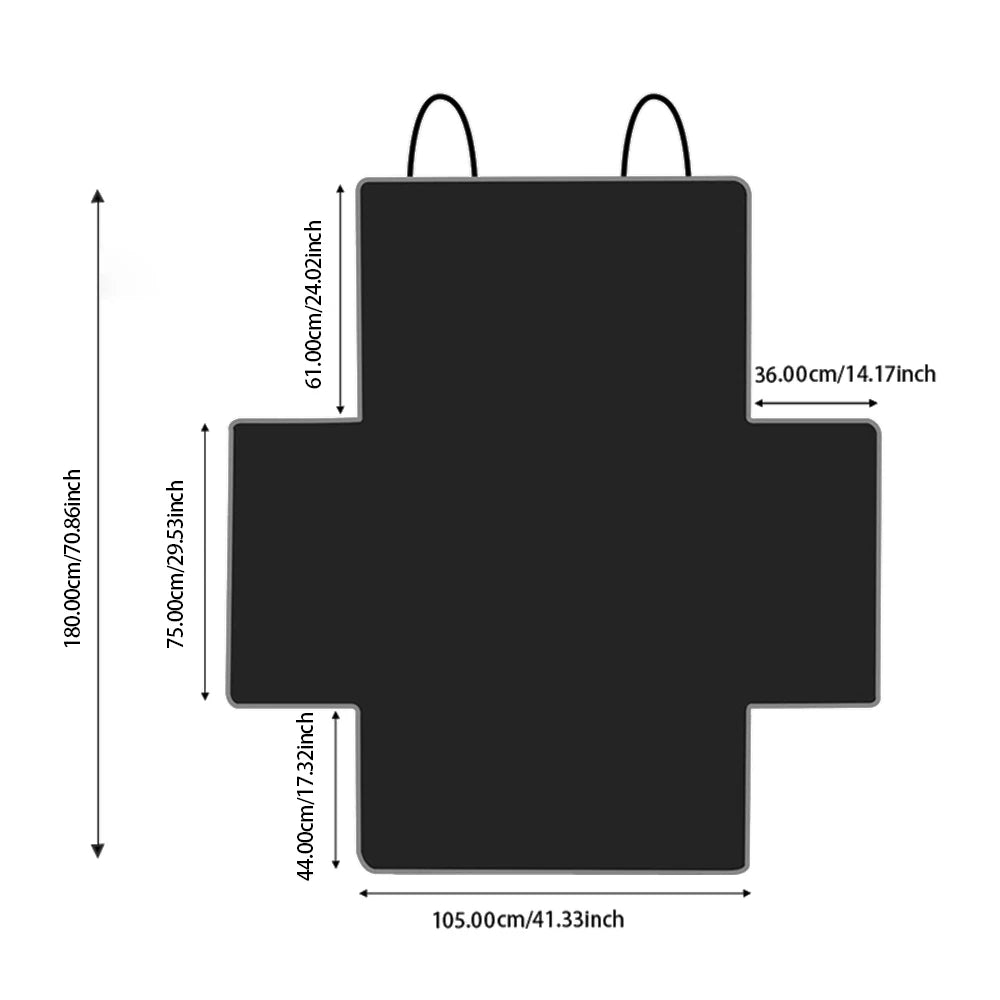 Oxford – Waterdicht Achterbankkleed voor Reizen - Duke & Scoop