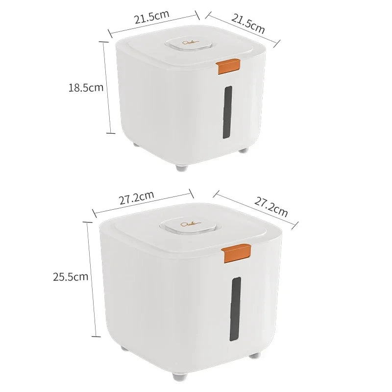 PawFresh Voerton – Grote Luchtdichte Voer Opslagcontainer - Duke & Scoop