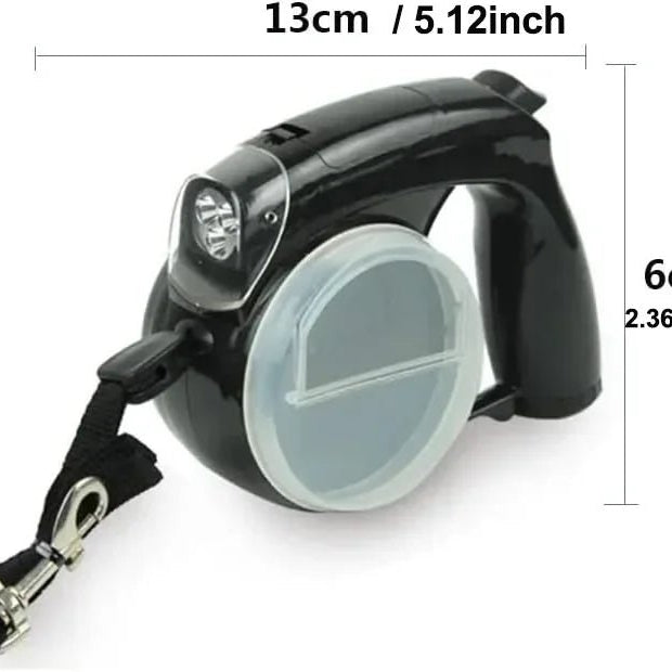 PawGlow 5 - in - 1 Hondenriem - Duke & Scoop