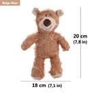 PawPlay – Teddybeer met Pieper - Duke & Scoop