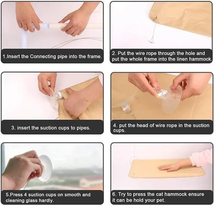 PawRest – Hangmat voor Katten - Duke & Scoop