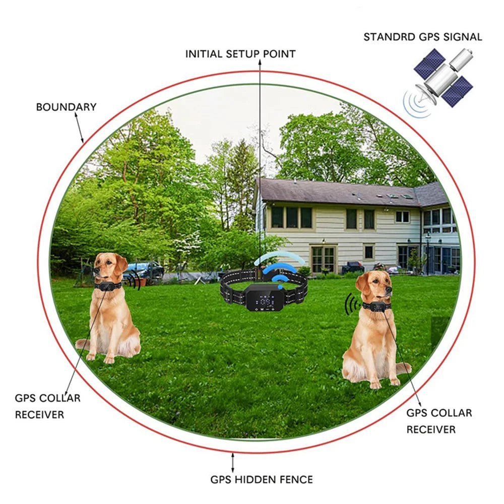 PawSafe GPS Honden Trainingshalsband - Duke & Scoop