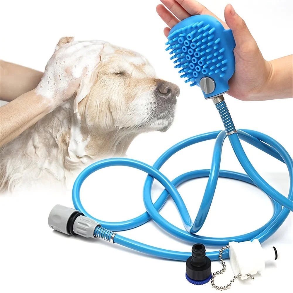 PawShower Verstelbare Water & Schuimsproeier - Duke & Scoop