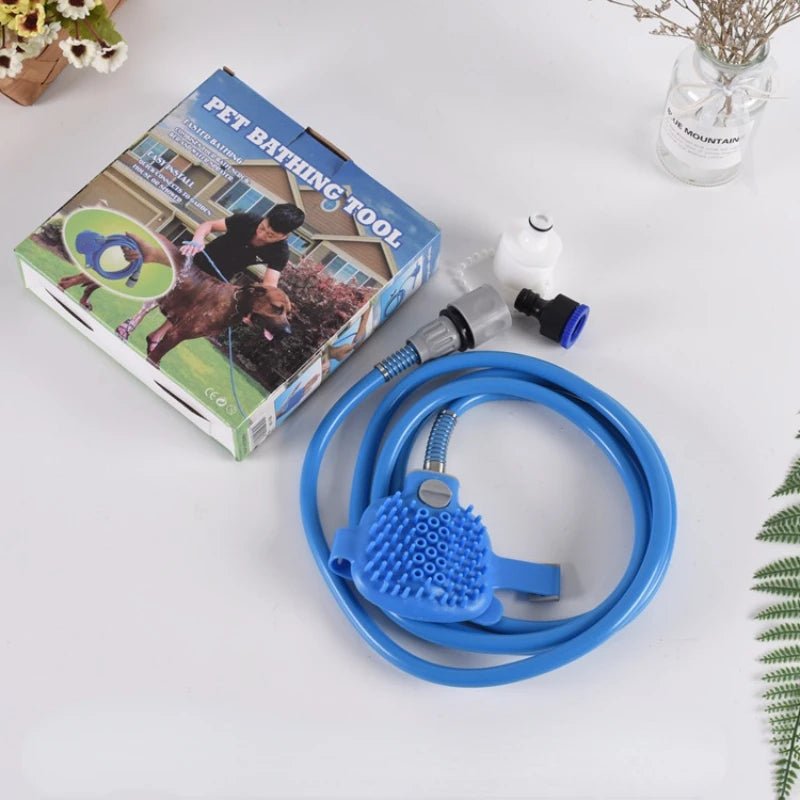 PawShower Verstelbare Water & Schuimsproeier - Duke & Scoop
