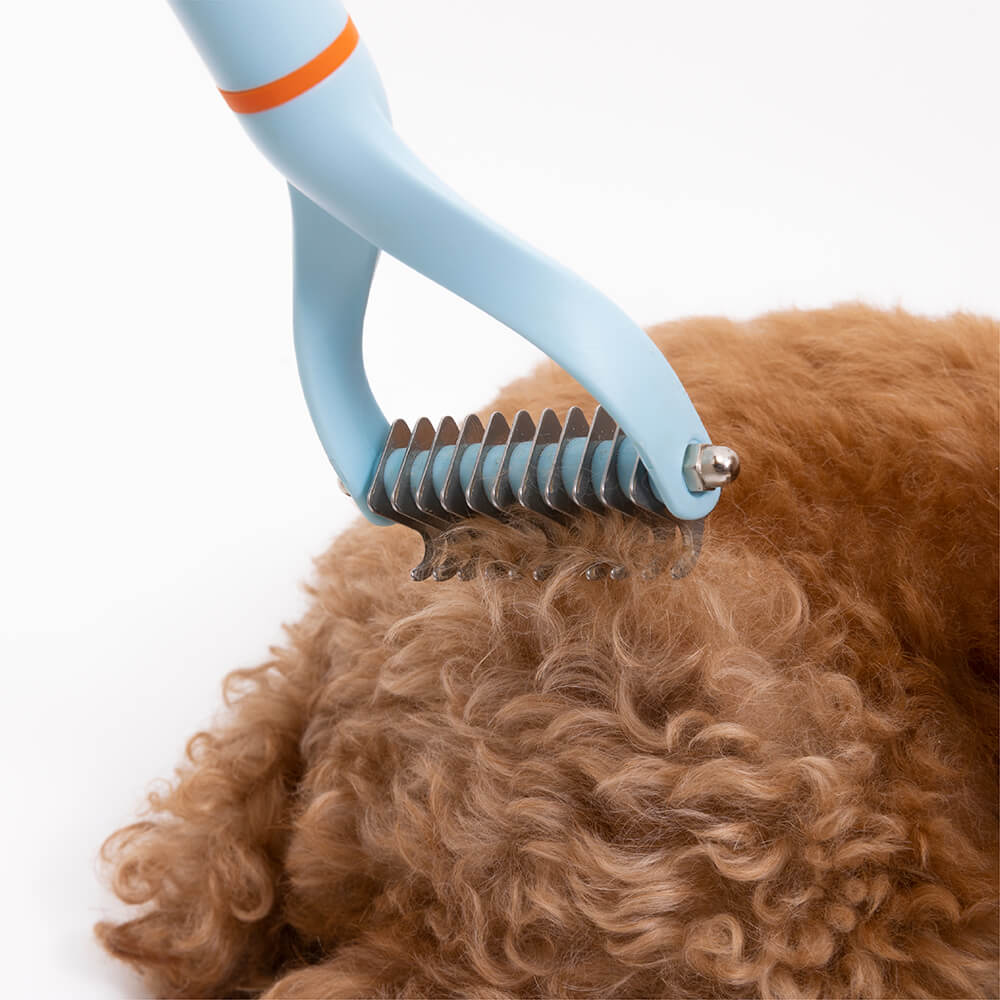 Pet Safe Dematting Kam met Dubbele Bladen - Duke & Scoop