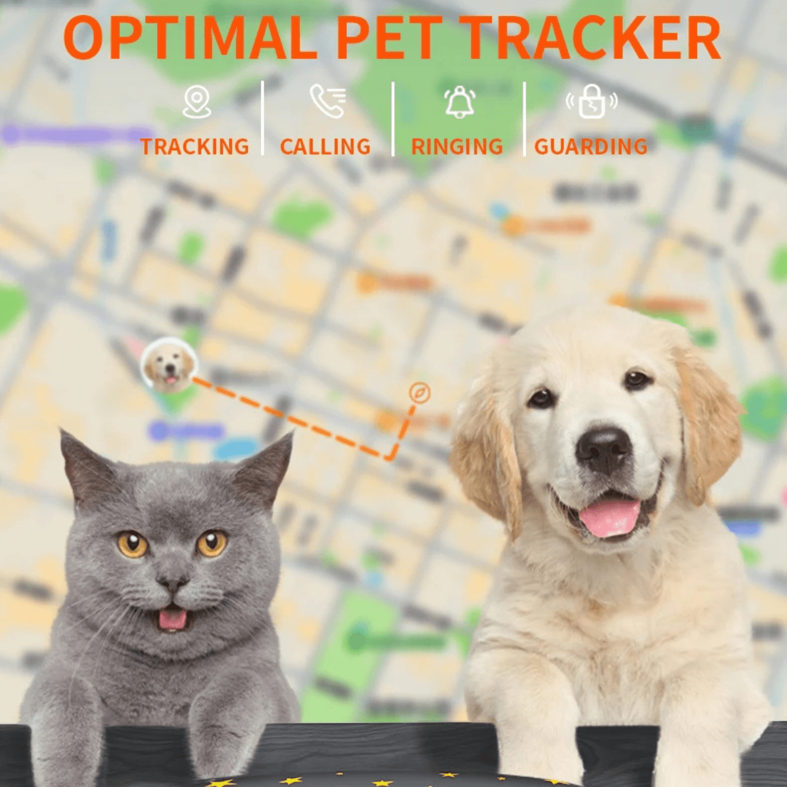PetFind 4G GPS Tracker - Duke & Scoop