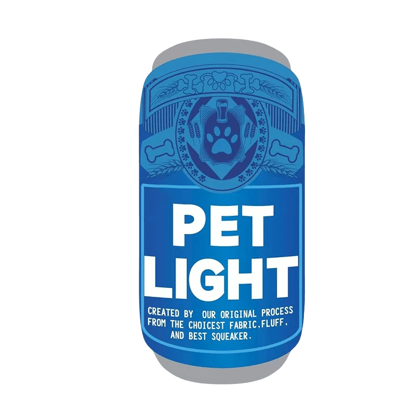 Pluche Hondenblikje Speeltje – Zacht Kauwspeelgoed met Piepgeluid - Duke & Scoop