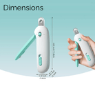 Professionele Huisdier Nagelknipper met Verstelbaar Gat - Duke & Scoop