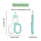 Professionele LED Nageltang voor Katten - Duke & Scoop