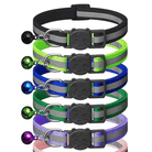 Reflecterende Breakaway Halsband met Belletje - Duke & Scoop