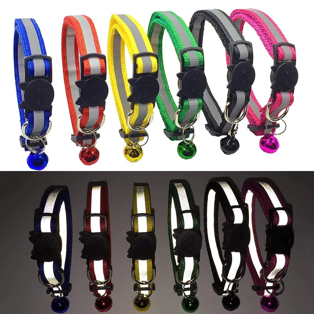 Reflecterende Breakaway Halsband met Belletje - Duke & Scoop