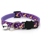 Reflecterende Kattenhalsband met Sterren & Maan - Duke & Scoop