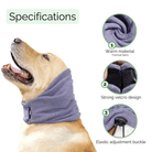 Rustgevende Hond Oorbeschermers – Anti - Stress & Dondercap - Duke & Scoop