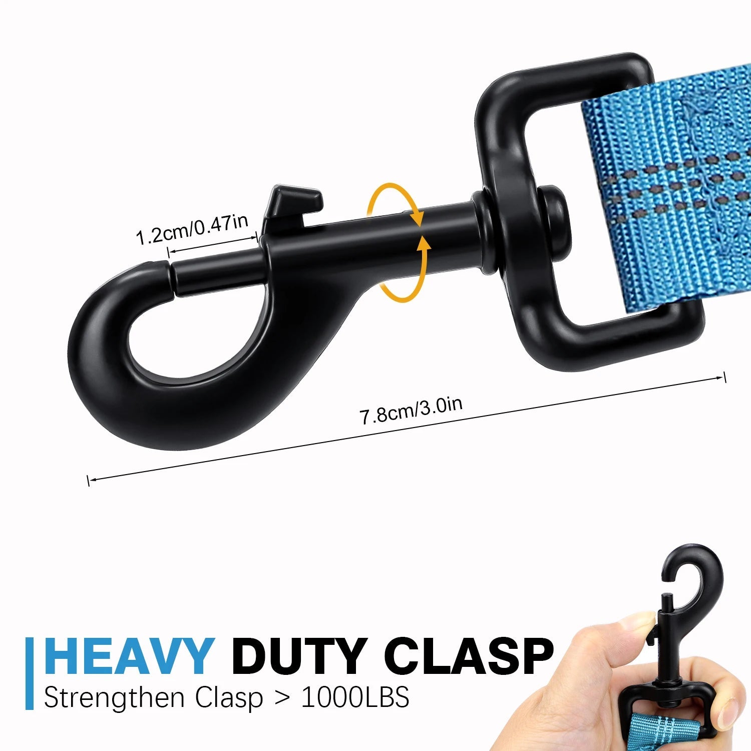 Schokabsorberende Lijn - Anti Trekken - Duke & Scoop