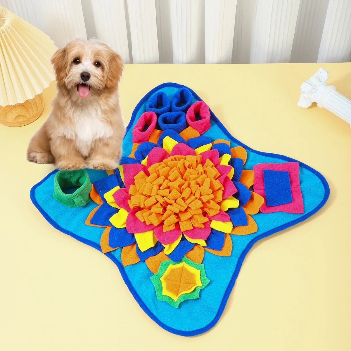 Snuffelmat – Interactieve Voerpuzzel voor Honden - Duke & Scoop