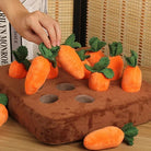 Snuffelmat met Pluche Wortels – Interactief Hondenspeelgoed - Duke & Scoop