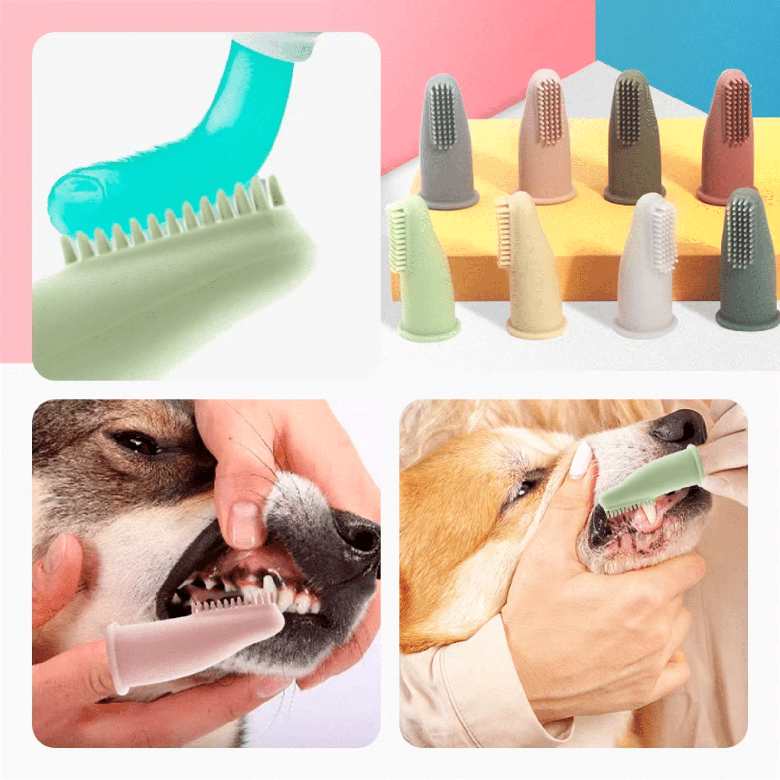 SoftClean – Vingertandenborstel voor dieren - Duke & Scoop
