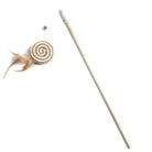 Speelse Kattenhengel met Veertjes - Duke & Scoop