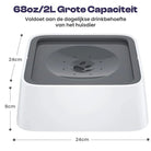 Splash Stop - Anti - Mors Drinkbak voor Honden & Katten - Duke & Scoop