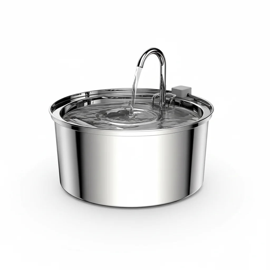 Stille RVS Automatische Waterfontein - Duke & Scoop