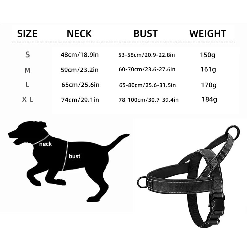 Tactisch Borstharnas voor de Actieve Hond - Duke & Scoop