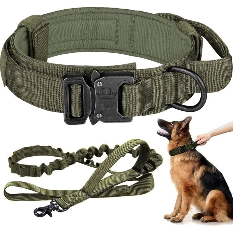 Tactische Honden Halsband & Riem Set - Duke & Scoop