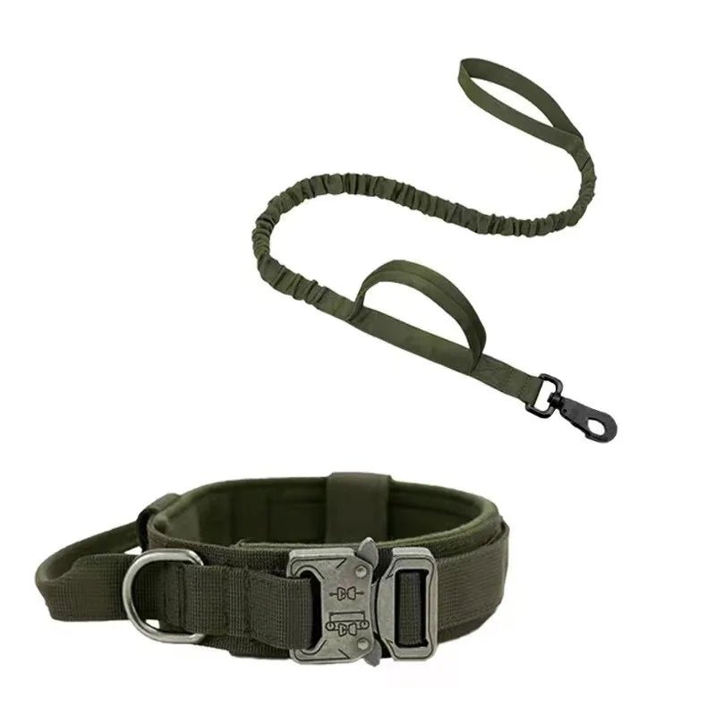 Tactische Honden Halsband & Riem Set - Duke & Scoop