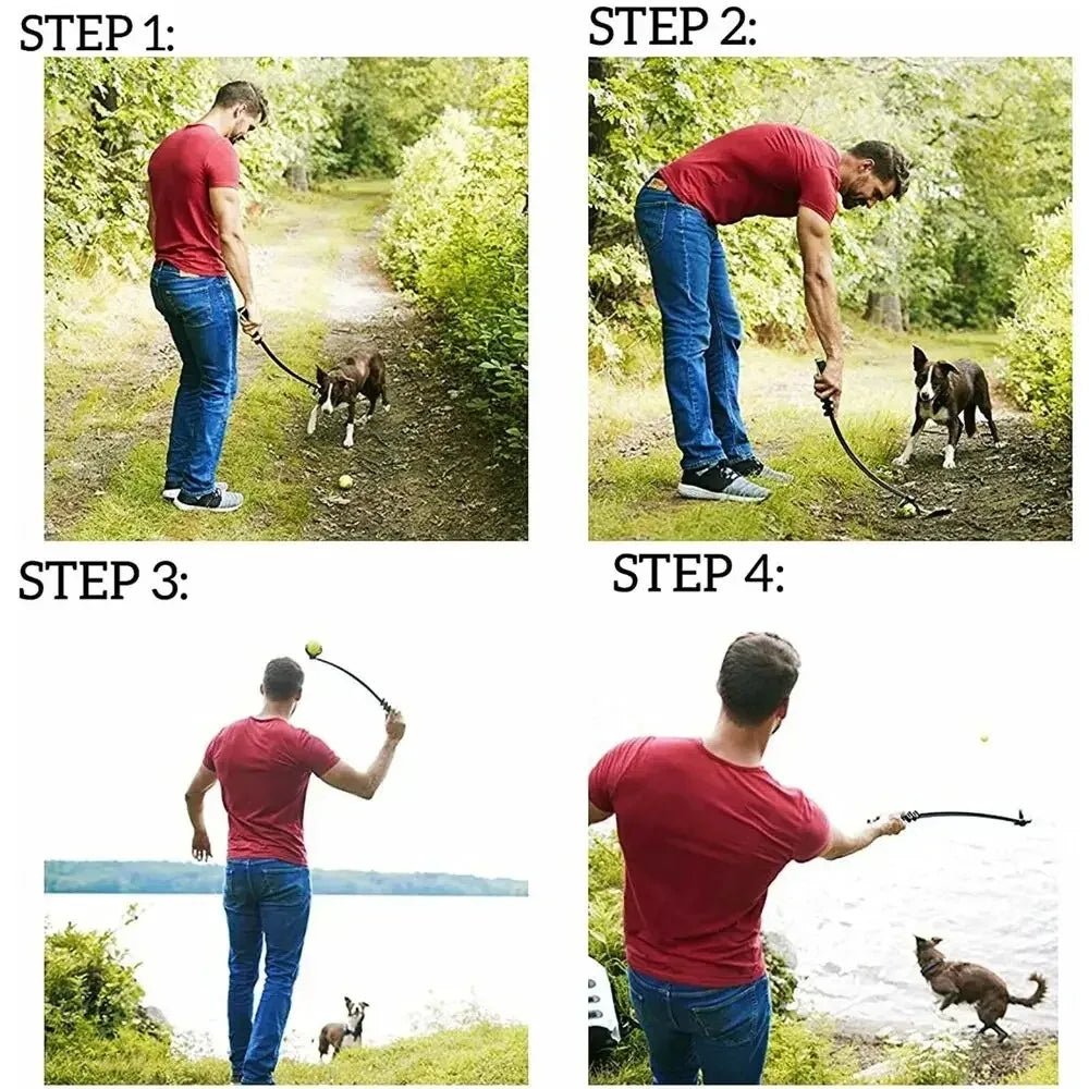 Tennisbal Launcher voor Honden - Duke & Scoop