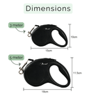 Uitschuifbare Hondenlijn - Flexi lijn - Duke & Scoop