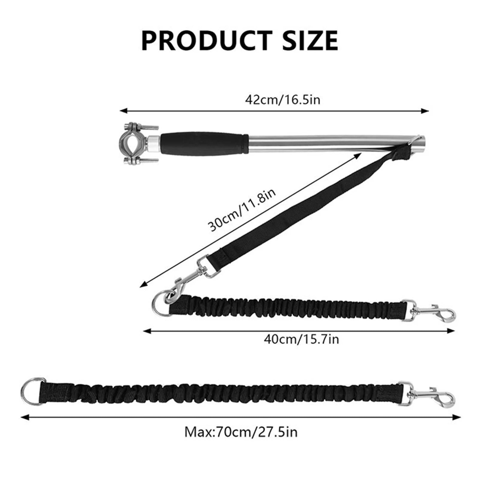 Uittrekbare Fietshondenriem – Handsfree - Duke & Scoop