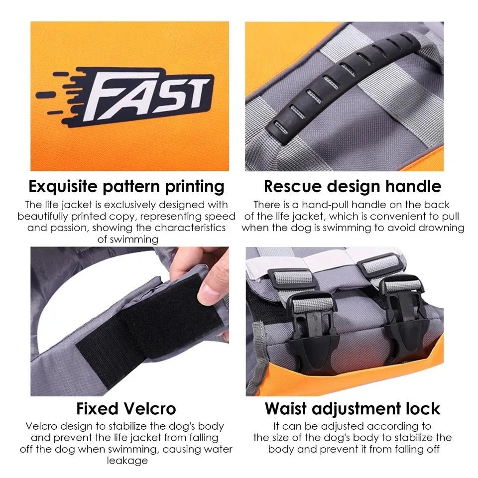 Ultimate Fast Zwemvest voor Honden - Duke & Scoop