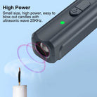 Ultrasone Hondenafschrikker – Zwart – LED - indicator – USB oplaadbaar – Hondentrainer – Anti - blaf apparaat - Duke & Scoop