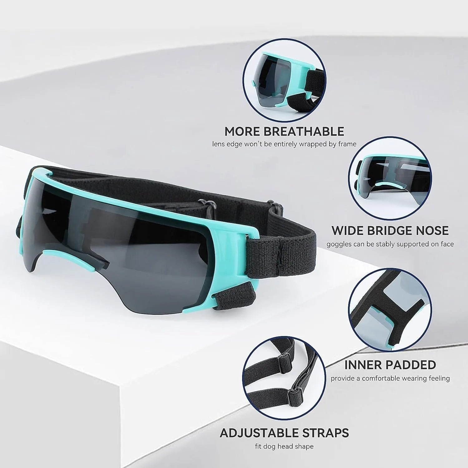 UV - Beschermende Dierenbril - Duke & Scoop