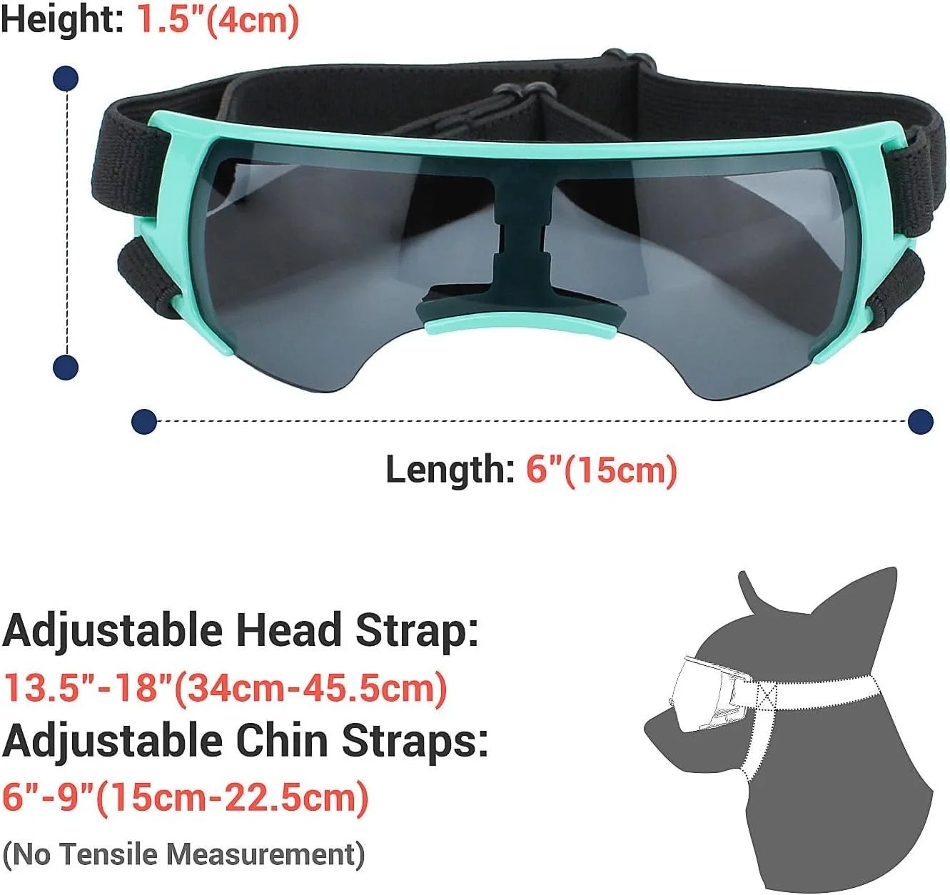 UV - Beschermende Dierenbril - Duke & Scoop