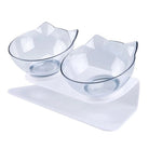 Verhoogde Dubbele Kattenvoerbak met Standaard - Duke & Scoop