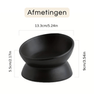 Verhoogde Keramische Voerbak – High Feet Ontwerp - Duke & Scoop