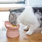 Verhoogde Voerbak met Oortjes - Duke & Scoop