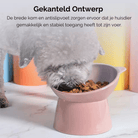 Verhoogde Voerbak met Oortjes - Duke & Scoop