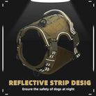 Verstelbaar Anti - Trek Tuig met MOLLE Systeem - Duke & Scoop