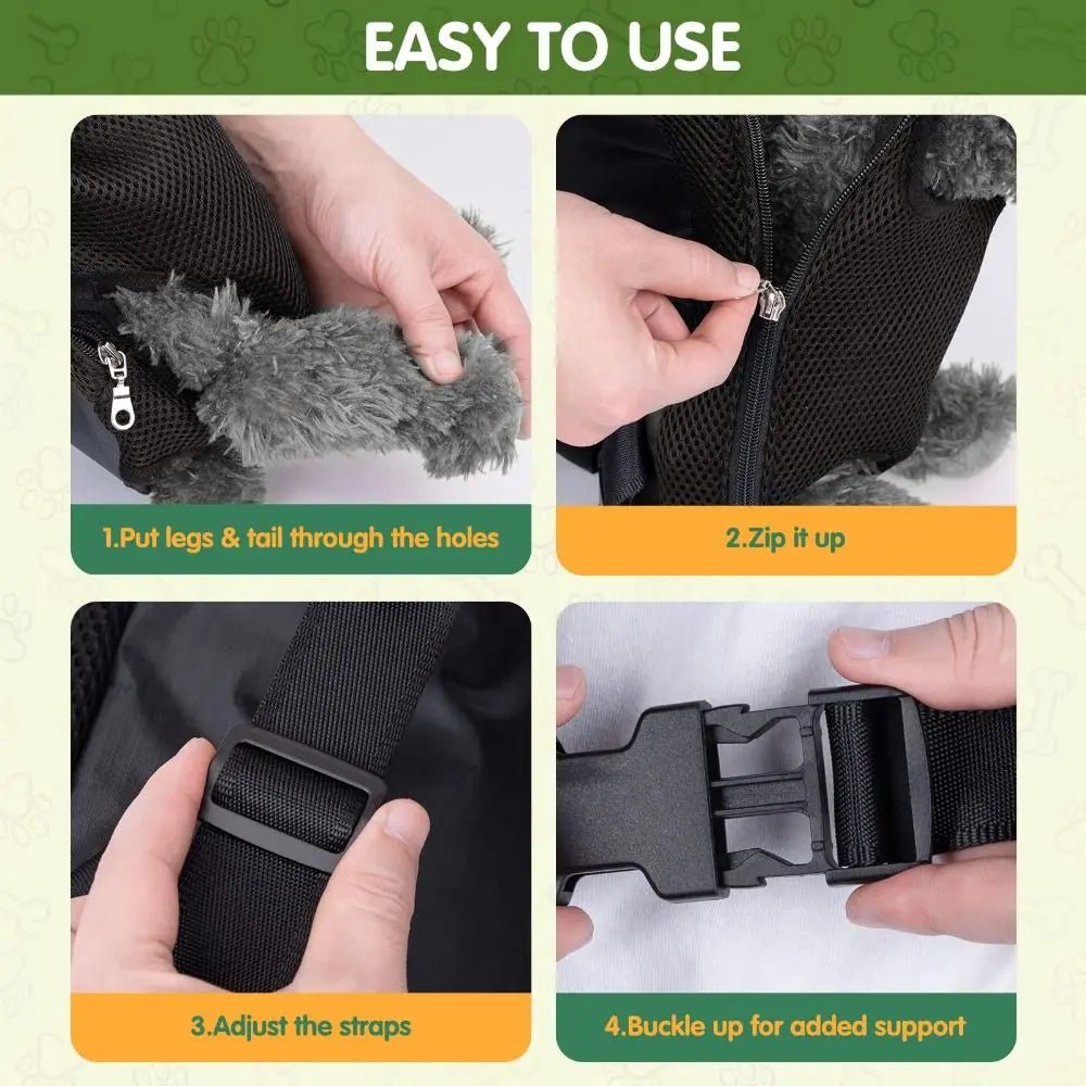 Verstelbare Draagtas voor Huisdieren - Duke & Scoop