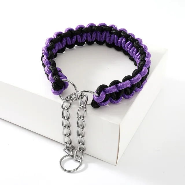 Verstelbare Geweven Nylon P - Ketting voor Honden - Duke & Scoop