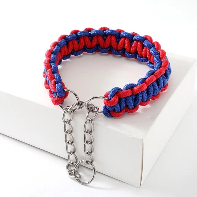 Verstelbare Geweven Nylon P - Ketting voor Honden - Duke & Scoop