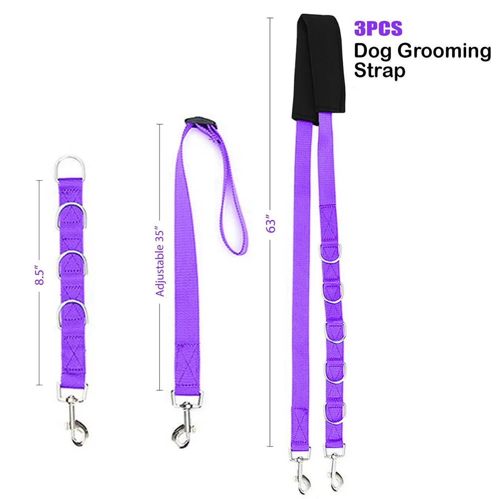 Verstelbare Honden Tractieband voor Verzorging - Duke & Scoop