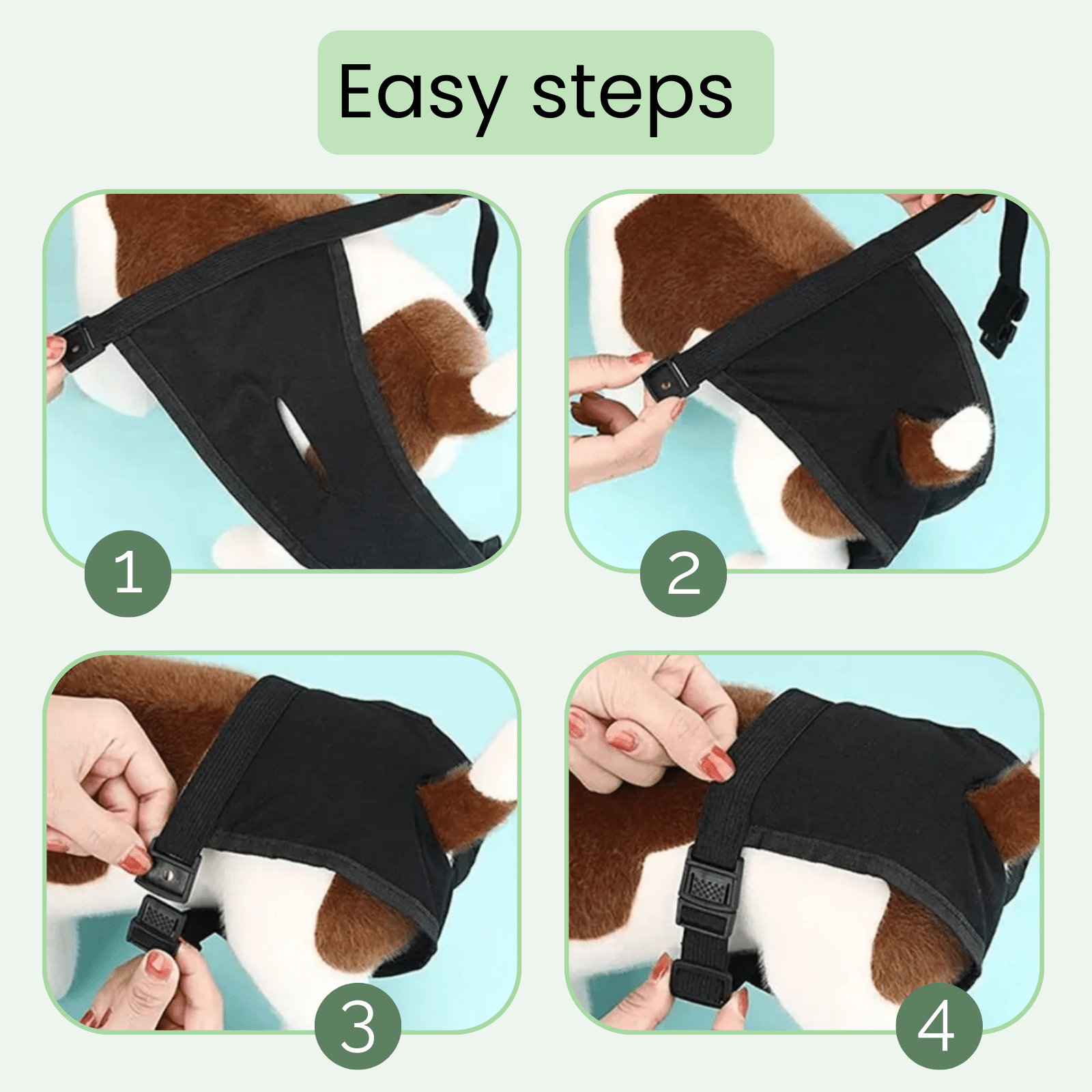 Verstelbare Hygiënebroek voor Honden - Duke & Scoop