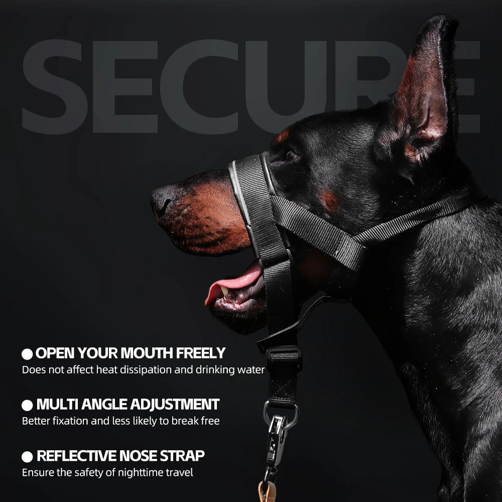 Verstelbare Muilkorf Halti - Stijl - Duke & Scoop