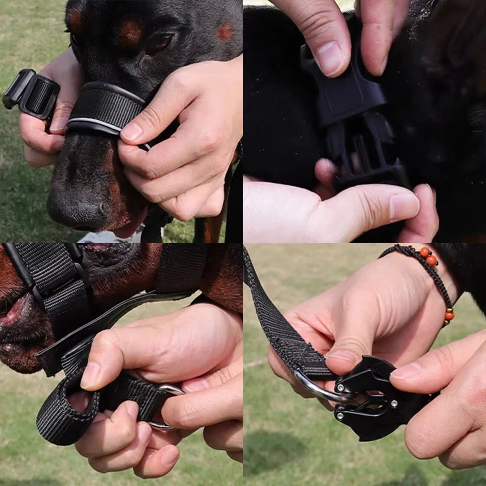 Verstelbare Muilkorf Halti - Stijl - Duke & Scoop