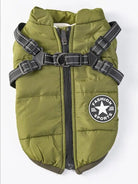 Warme Winterjas voor Honden met Ingebouwd Harnas - Duke & Scoop