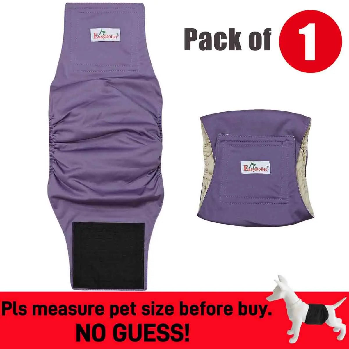 Wasbare Buikband voor Reuen - Duke & Scoop