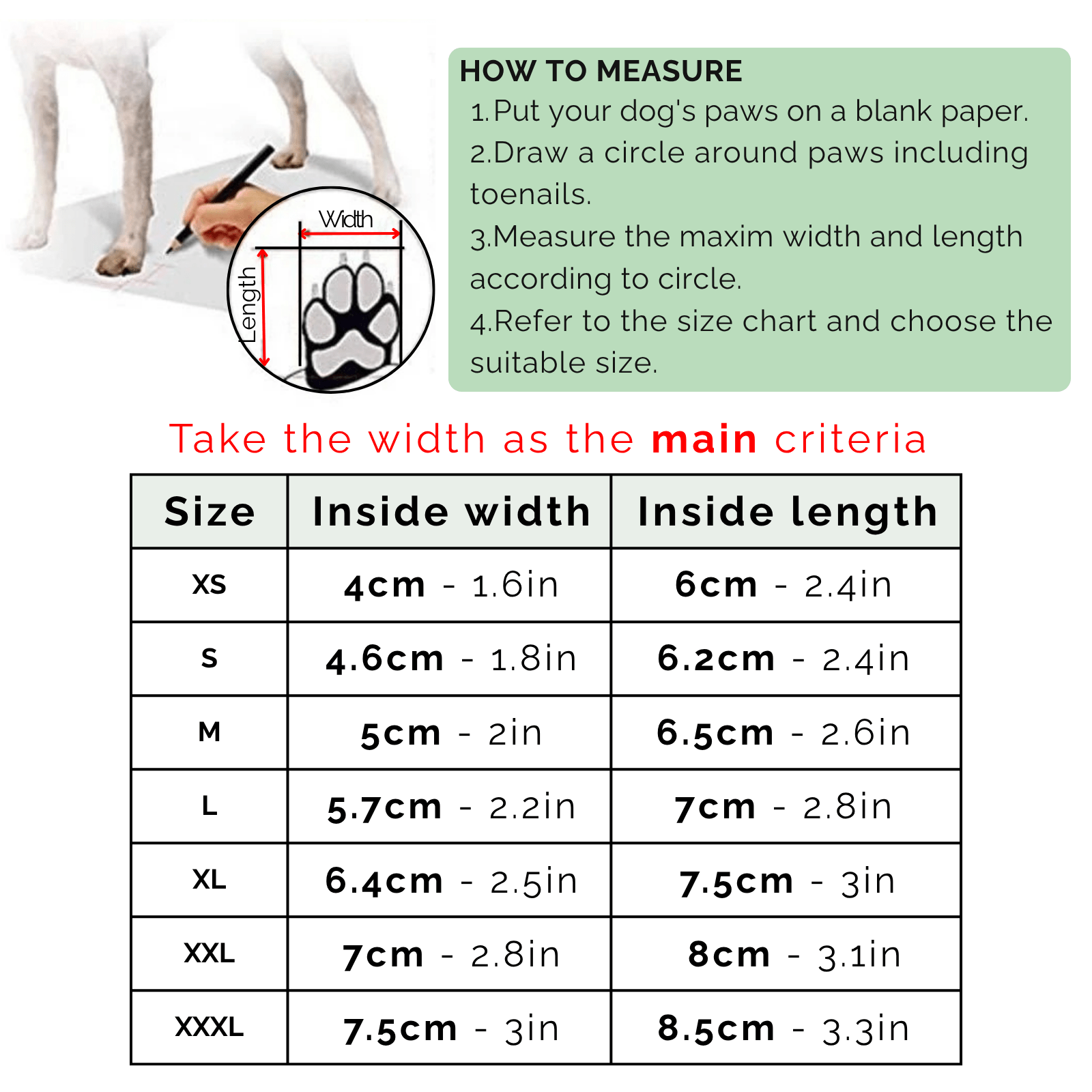 Waterdichte, Antislip, Rubberen Hondenschoenen - Duke & Scoop