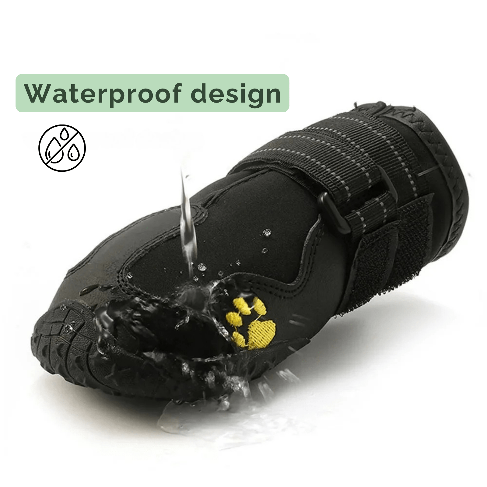 Waterdichte, Antislip, Rubberen Hondenschoenen - Duke & Scoop
